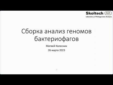 Видео: Практикум "Поиск новых ингибиторов BREX", 2я часть 26.03.23