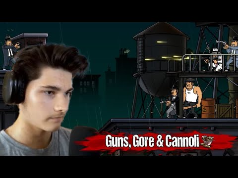 Видео: ЭТО УЖЕ СЛОЖНО Guns, Gore and Cannoli Прохождения 12№