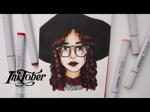 Видео: МОЙ INKTOBER СКЕТЧБУК | ЧТО Я РИСУЮ?