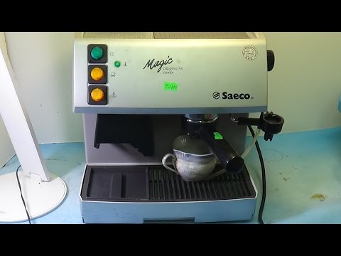 Видео: Saeco Magic Cappuccino Combi не делает кофе. Чистка