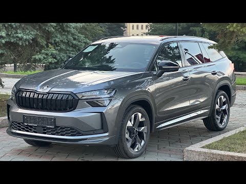 Видео: Обзор новый Шкода Кодиак (Skoda Kodiaq) Чехия из Казахстана Sportline 2025 из Казахстана за 4,8 млн
