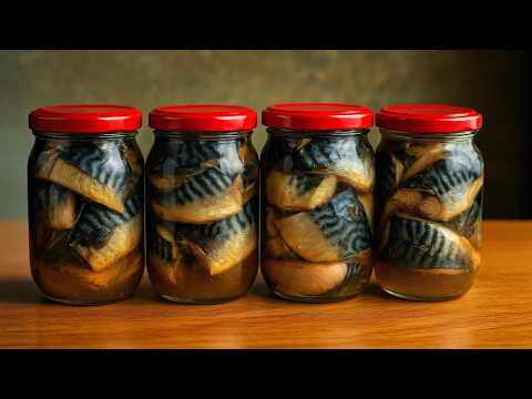 Видео: Скумбрия в масле в автоклаве — 5 топ-рецептов, открыл банку и не поверил!