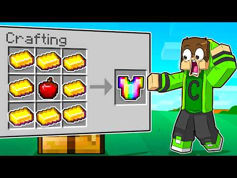 Видео: Minecraft, но крафт случайный