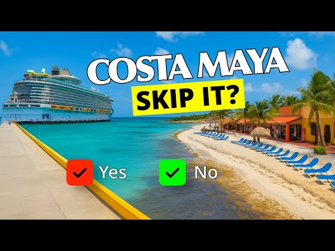 Видео: Круизный порт Коста-Майя: стоит ли ехать или лучше отказаться? Наши советы по посещению этого про...