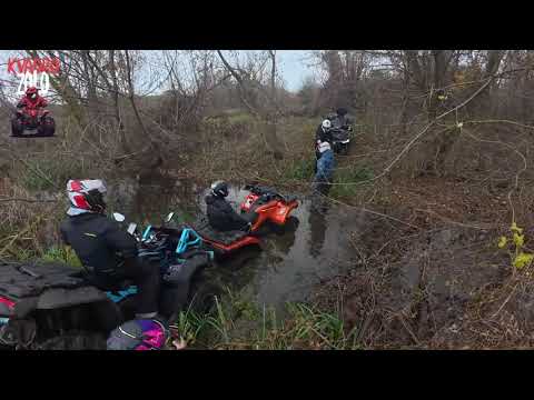 Видео: CFMOTO Mud Version в екшені! 🚀 15 квадроциклів у багнюці та на Дніпрі | Велика недільна покатушка