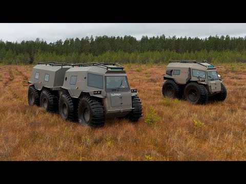 Видео: Два новых вездехода Тайфун: Ракета 3.2 АКПП и 8х8 - готовы к заказу! Все испытания пройдены!