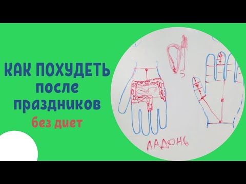 Видео: Как похудеть быстро после праздников без диет | Советы Су-Джок терапевта