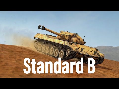 Видео: Standard B Катаюсь на любимом танке 9 уровня | Tanks Blitz