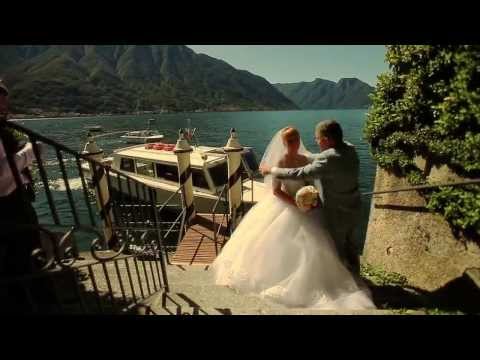 Видео: Свадьба в Италии на вилле Бальбьянелло (озеро Комо)