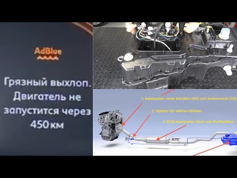 Видео: Ошибка системы AddBlue варианты решения проблемы. Как это связвно с EGR и сажевым фильтром?