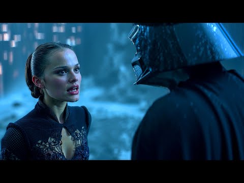 Видео: Когда Падме наконец сломила Вейдера на Корусанте