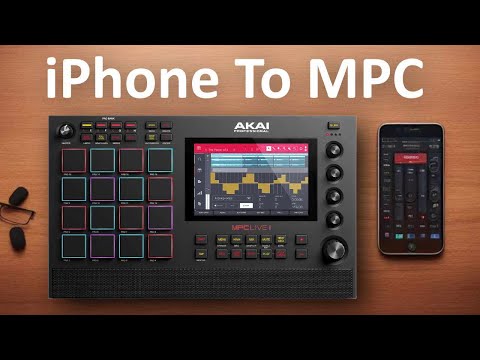 Видео: Подключите MPC к iPhone (Akai MPC Live 2, One, X, Keys, Live и другие)
