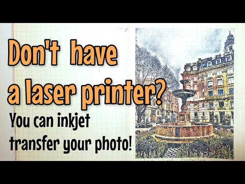 Видео: Лучшая техника струйного переноса изображений | Самый быстрый способ перенести ваши фотографии!