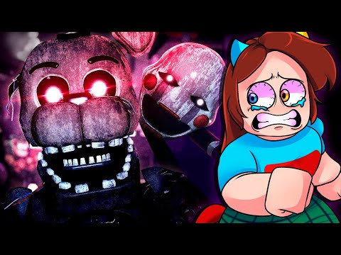 Видео: ВТОРАЯ НОЧЬ С АНИМАТРОНИКАМИ The Glitched Attraction