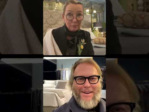 Видео: Tea for two - Геннадий Йозефавичус и Татьяна Полякова. Тема: домашний текстиль и одежда Frette