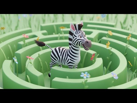 Видео: Зебра, которая любила зигзаги | Лучшая коллекция детских песен и потешек