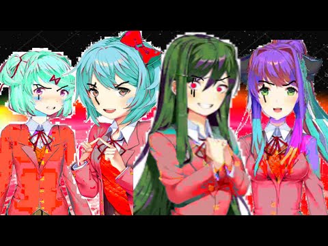 Видео: Когда ПК не тянет DDLC - Прохождение Doki Doki Japan Book High School Club Dating Simulator