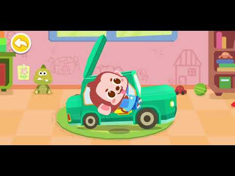 Видео: Панда Кики идет в детский сад, лучший сад для детей, любимый детский сад. Развивающая игра для детей