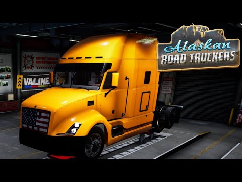 Видео: Затюнил Новый Грузовик - Alaskan Road Truckers