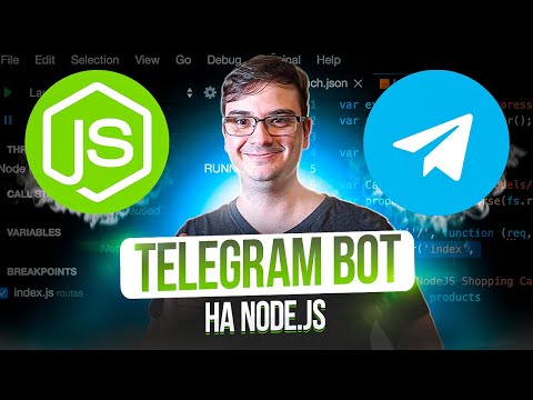 Видео: Бот для Telegram на Node.js, TypeScript и Telegraf js