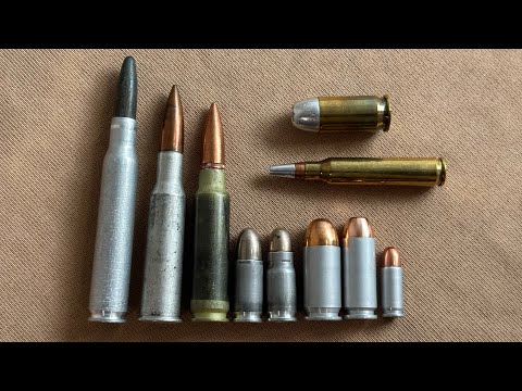 Видео: Aluminum ammo (A brief look at part of the collection ); Патроны из алюминия (краткий обзор)