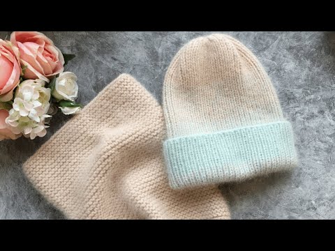Видео: ЭТОТ СНУД СМОЖЕТ СВЯЗАТЬ КАЖДЫЙ! ПЛАТОЧНАЯ ВЯЗКА БЕЗ СТЫКА! KNITTED HAT
