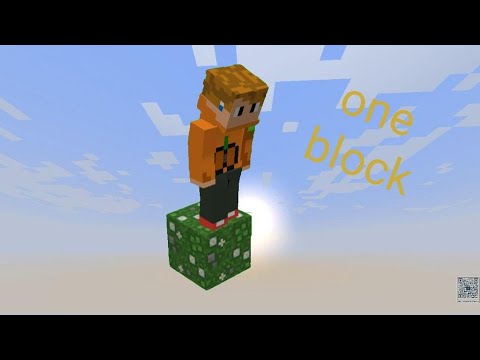 Видео: Выживаем на одном блоке. +Boz