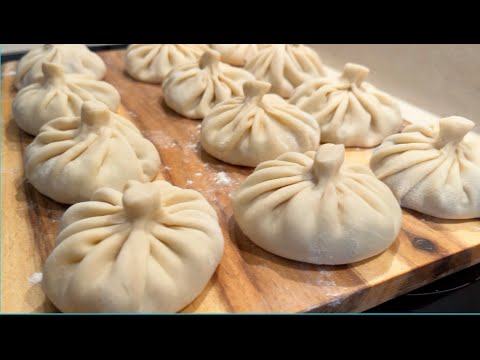 Видео: ХИНКАЛИ/ НУ ОЧЕНЬ ВКУСНО ‼️Все ТОНКОСТИ ЧУДНОГО ТЕСТА и ФАРША