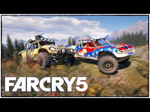 Видео: ЭПИЧНЫЕ ГОНКИ ПО ГОРАМ НА ПИКАПЕ ТРОФИ ИЗ ГТА 5 (Far Cry 5 кооператив #19)