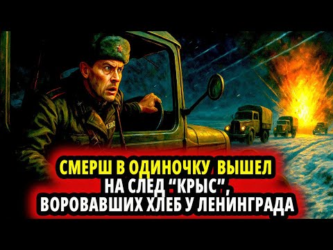 Видео: ЧЕКИСТ ИЗ СМЕРШ В ОДИНОЧКУ  ВЫШЕЛ   НА СЛЕД “КРЫС”, ВОРОВАВШИХ ХЛЕБ У ЛЕНИНГРАДА