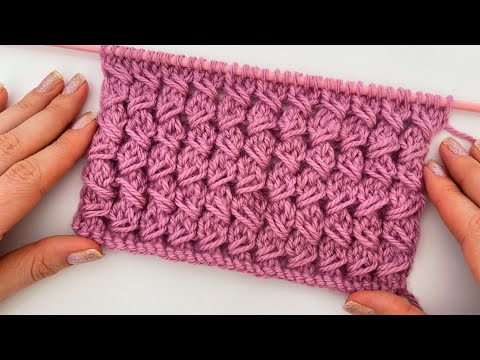 Видео: ОЧЕНЬ ЛЕГКАЯ СТРОЧКА ДЛЯ ВЯЗАНИЯ