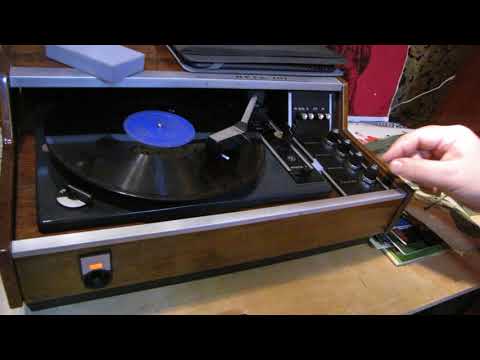 Видео: Вега 101 стерео - двухсторонняя головка  78  LP -М.Бернес - Ну что сказать, мой старый друг