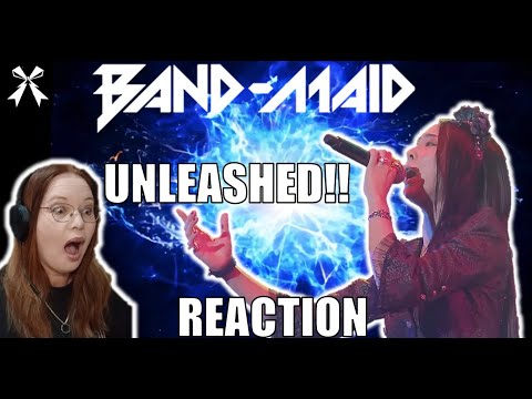 Видео: BAND-MAID Unleash LIVE – Чистая сила! | Ginger T впервые реагирует
