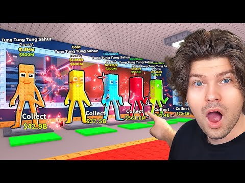 Видео: 😱Я УКРАЛ ВСЕХ НОВЫХ ТУН ТУН ТУН САУРОВ в Steal a Brainrot!