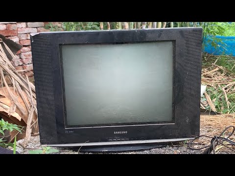 Видео: Реставрация Старые сломанные телевизоры SAMSUNG остались в куче развалин / Реставрация антикварного
