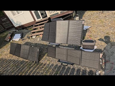 Видео: Тест солнечных панелей EcoFlow 110/220/400 Вт