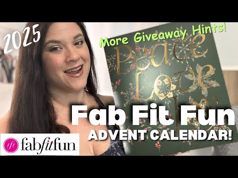 Видео: АДВЕНТ-КАЛЕНДАРЬ FAB FIT FUN 2025! Давайте распакуем и посмотрим!