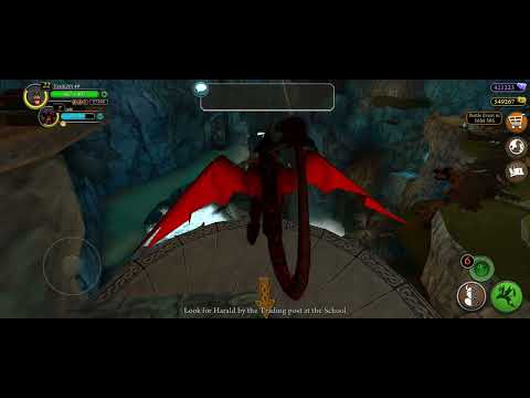 Видео: School of Dragons прохождение квеста по ночным сиянием часть 2