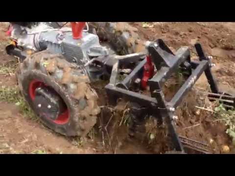Видео: Мотор Сич с двигателем WIEMA и картофелекопалка Волочиского завода