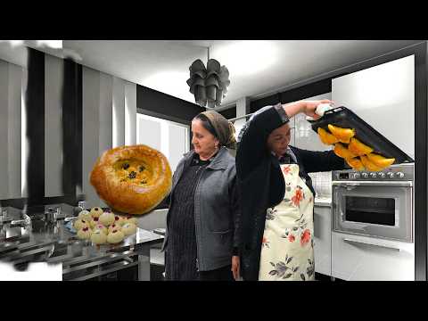 Видео: Узбеки отдыхают, готовим хрустящую самсу и блины - Пиде - Секербура