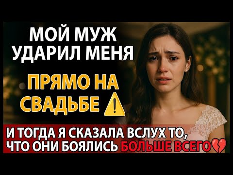 Видео: Свадебный праздник превратился в ад: он ударил меня. Моя месть была беспощадна.