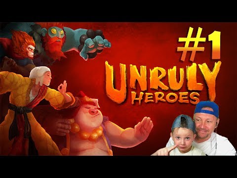 Видео: ПЕРВЫЙ ВЗГЛЯД►Unruly Heroes#1