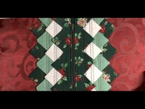 Видео: СУПЕР ПРОСТО И ОЧЕНЬ ЭФФЕКТНО!  Пэчворк-идея для сумки, косметички, лоскутного одеяла!