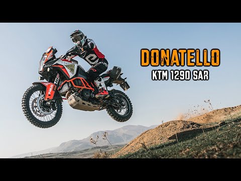 Видео: Это не просто мотоцикл, это история! ДОНАТЕЛЛО - KTM 1290 SAR