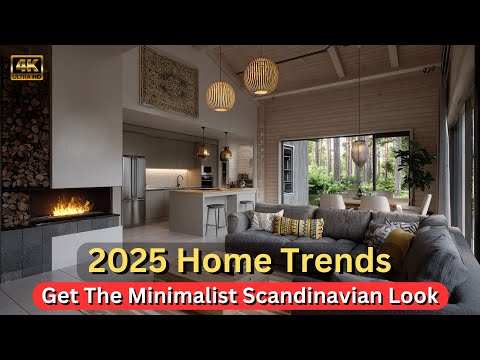 Видео: Современный скандинавский дизайн интерьера 2025: уют и минимализм