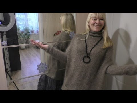 Видео: ДЖЕМПЕР SHELL ГОТОВ! ВЯЖУ СУПЕР-ШАПКИ! ПРОЦЕССЫ