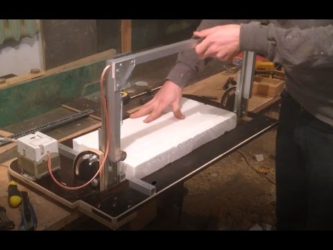 Видео: Изготовление станка для резки пенопласта / Making of styrofoam cutter