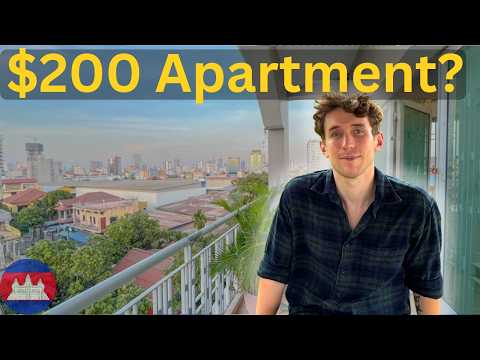 Видео: Вы бы арендовали здесь жильё за 200 долларов в месяц? (Камбоджийская версия)