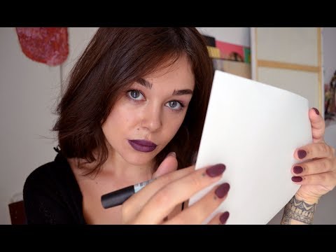Видео: ASMR АСМР Художник 🎨 Нарисую Твой Портрет