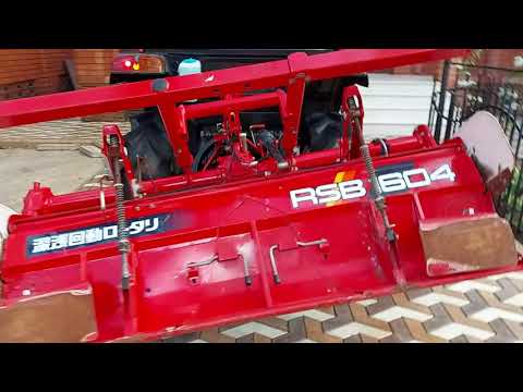 Видео: Японский минитрактор Yanmar AF 24 , кабина, печка, кондиционер.
